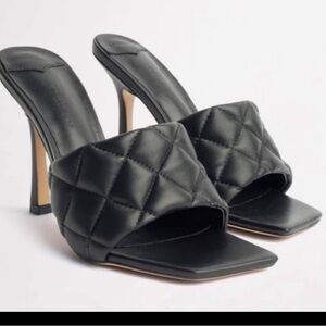 Sandals Tony bianco Betty black sheep napa brand new 8.5